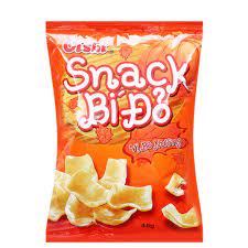 1 gói Bim bim snack Oishi bí đỏ vị bò nướng 40g/gói