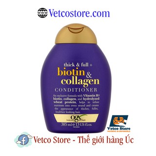 Dầu xả Thick & Full Biotin & Collagen 385mL