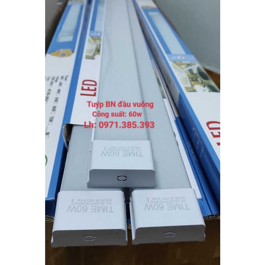 Bóng đèn tuýp led bán nguyệt 60W siêu sáng 1,2m