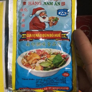 10 gói gia vị nấu bún bò huế nam ấn