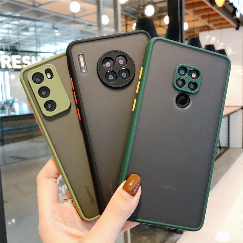 Ốp Điện Thoại acrylic Cứng Nhám Bảo Vệ Ống Kính Máy Ảnh Cho huawei mate 60 50 40 pro