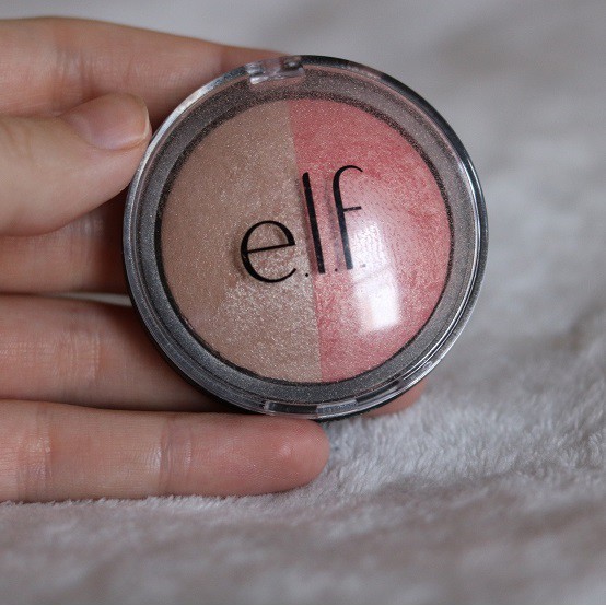 Phấn tạo khối ELF Baked Highlighter & Blush ( màu rose gold )