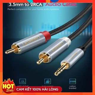 CÁP AUDIO 3.5MM TO AV HOA SEN (RCA) UGREEN 40840