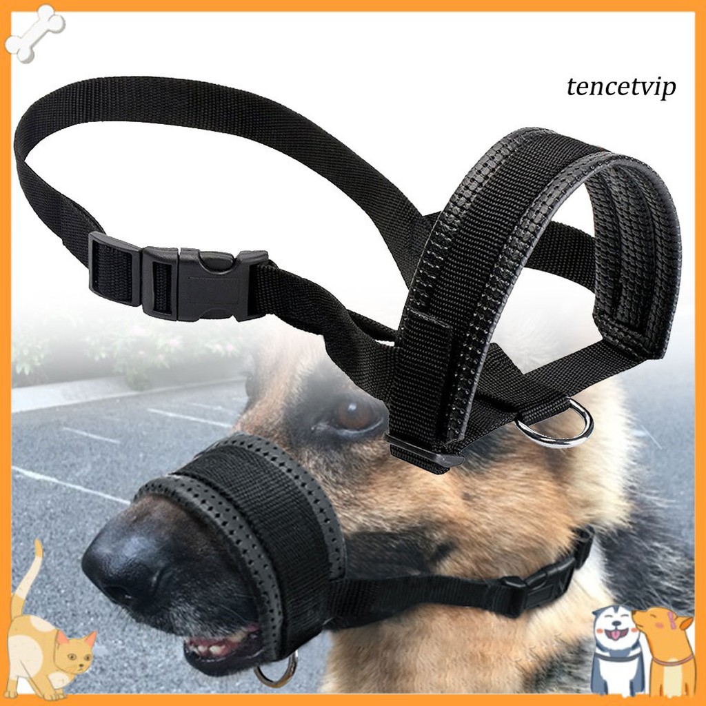 Rọ mõm chó cưng bằng nylon chống cắn có thể điều chỉnh tiện dụng tùy chọn màu sắc