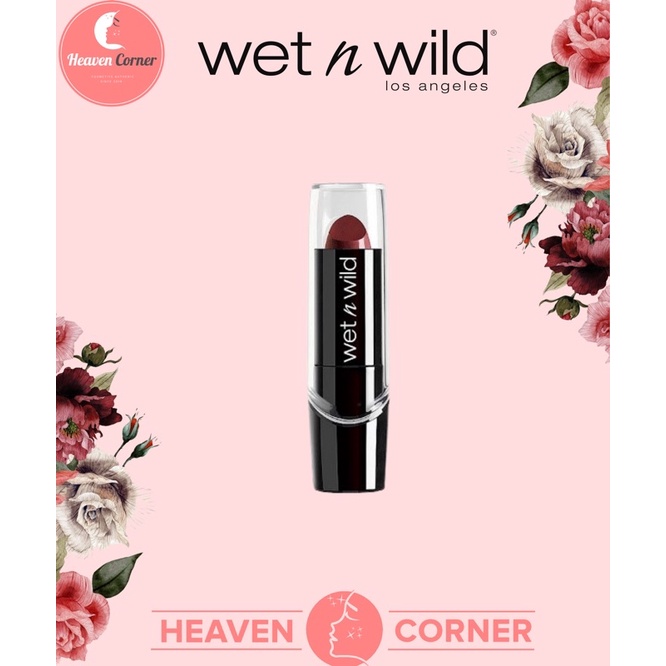 (Sẵn)Son wet n Wild Silk Finish Lipstick màu Mink Brown