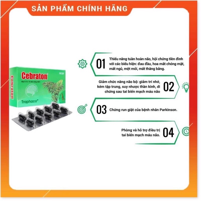 Hoạt huyết Cebraton Traphaco