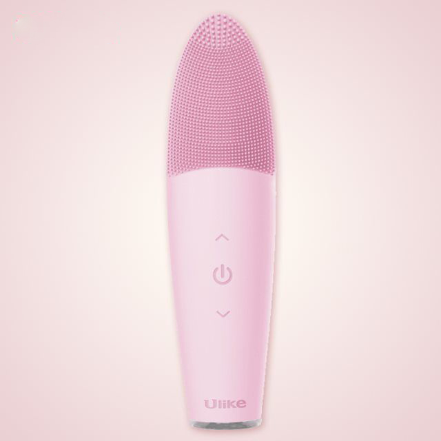 Electric Facial Cleaner Facial Cleansing Instrument Household Rechargeable Silicone Beauty Acoustic Face Brush Pore Cleaner