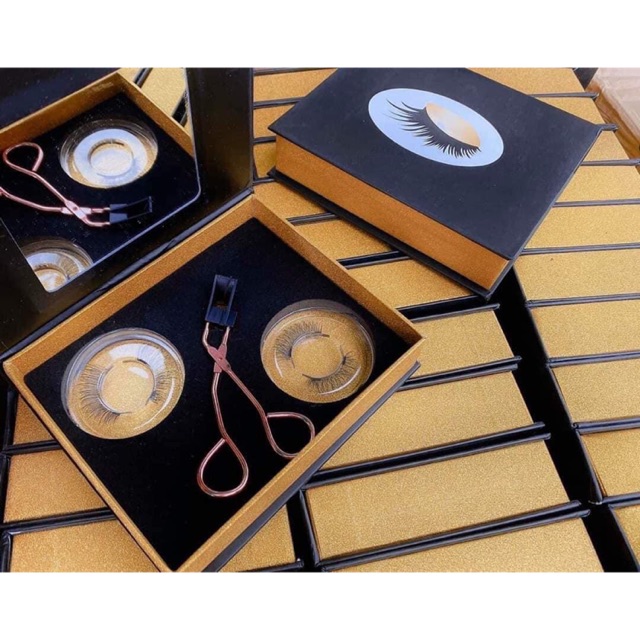 BỘ KẸP MI NAM CHÂM FULL BOX SANG CHẢNH ( gồm 2 cặp mi giả và 1 cây kẹp)