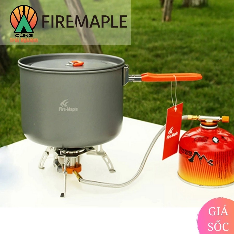 [CHÍNH HÃNG] COMBO Nồi Chảo Nấu Ăn 4 Trong 1 Fire Maple FEAST 5 Gọn Nhẹ Chuyên Dụng Cho Du Lịch, Dã Ngoại Cắm Trại