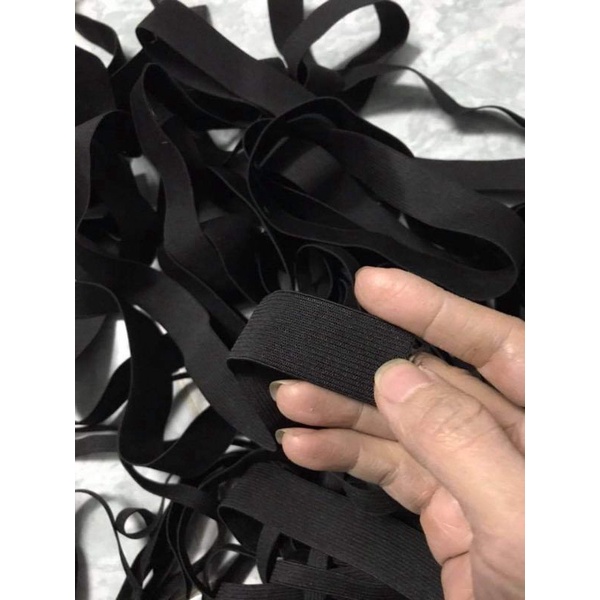 5M/10M thun đen bản 2cm