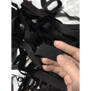 5m/10m thun đen bản 2cm
