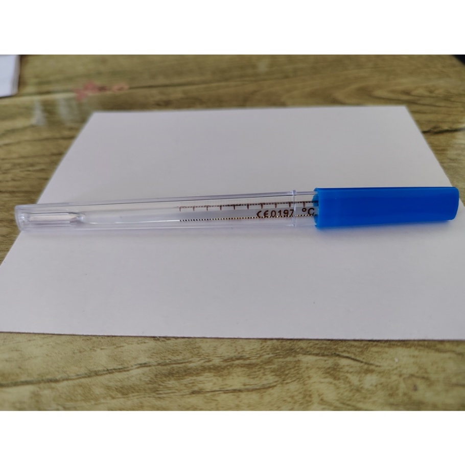 1 Cái. Nhiệt Kế Đo Nhiệt Độ Cơ Thể / Kính Cổ Điển Chất Lượng Cao