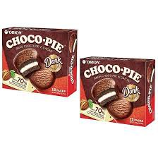 Bánh vị ca cao Choco-pie Dark hộp 12 cái.