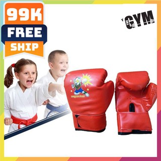 GIÁ SỐC 🎁 Găng tay đấm bốc trẻ em ⚡giá rẻ⚡ Găng tay boxing trẻ em tập võ