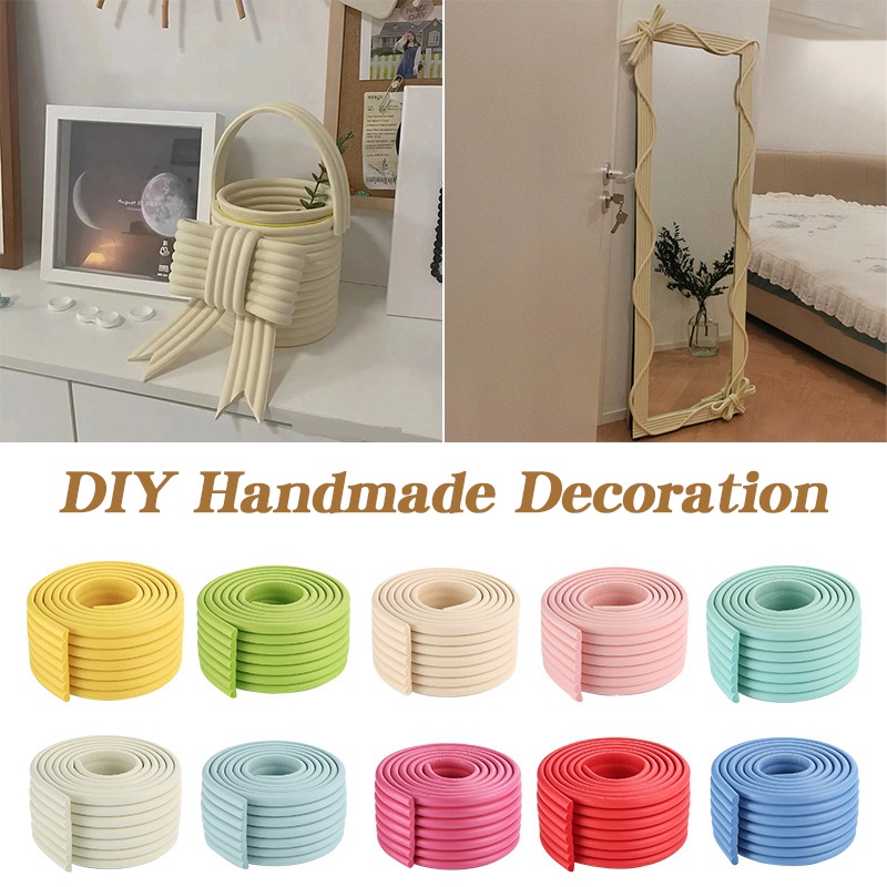 Dây Viền Mặt Gương Bảo Vệ Chống Va Chạm Trang Trí Nội Thất DIY