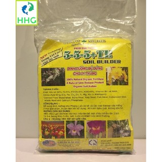 Phân Tan Chậm Hữu Cơ Growmore 5-5-5  (36 gói, tổng TL 400g), chuyên dùng cho phong lan, cây cảnh, cây bon sai