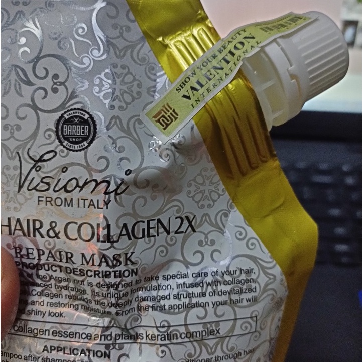 HẤP TÁI SINH VALENTION BIO HAIR COLLAGEN 2X 500ML