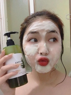 Sữa rửa mặt rau củ quả thải độcd