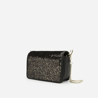 Hàng Mới Về Vascara - Túi Đeo Chéo Đính Sequin - SHO 0125 - Màu Đen - Vascara