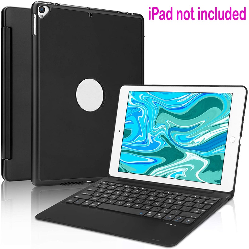 Bao Da Máy Tính Bảng Có Bàn Phím Bluetooth Cho iPad 10.2  7  8 9 Gen 7th 8th 9th Generation Air 3 10.5 2019 Pro 10.5 2017