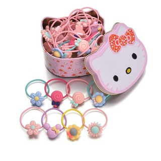 - Hộp 40 dây cột tóc kitty