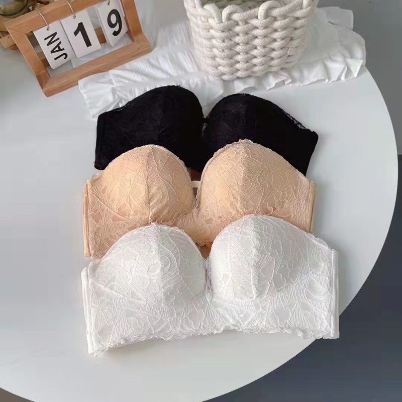 Áo quây ren không dây bàn tay nâng đẩy ngực chống tụt-Kho Sỉ Mai Xuân