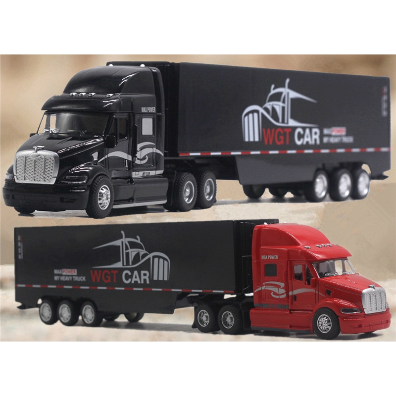 Mô Hình Xe Container 34.5CM Tỉ Lệ 1:48 Cao Cấp
