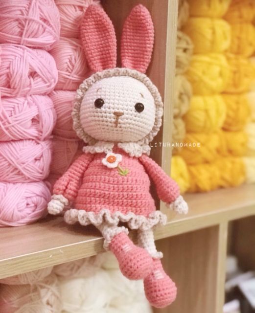 Thú móc len | Thỏ Mimi các màu