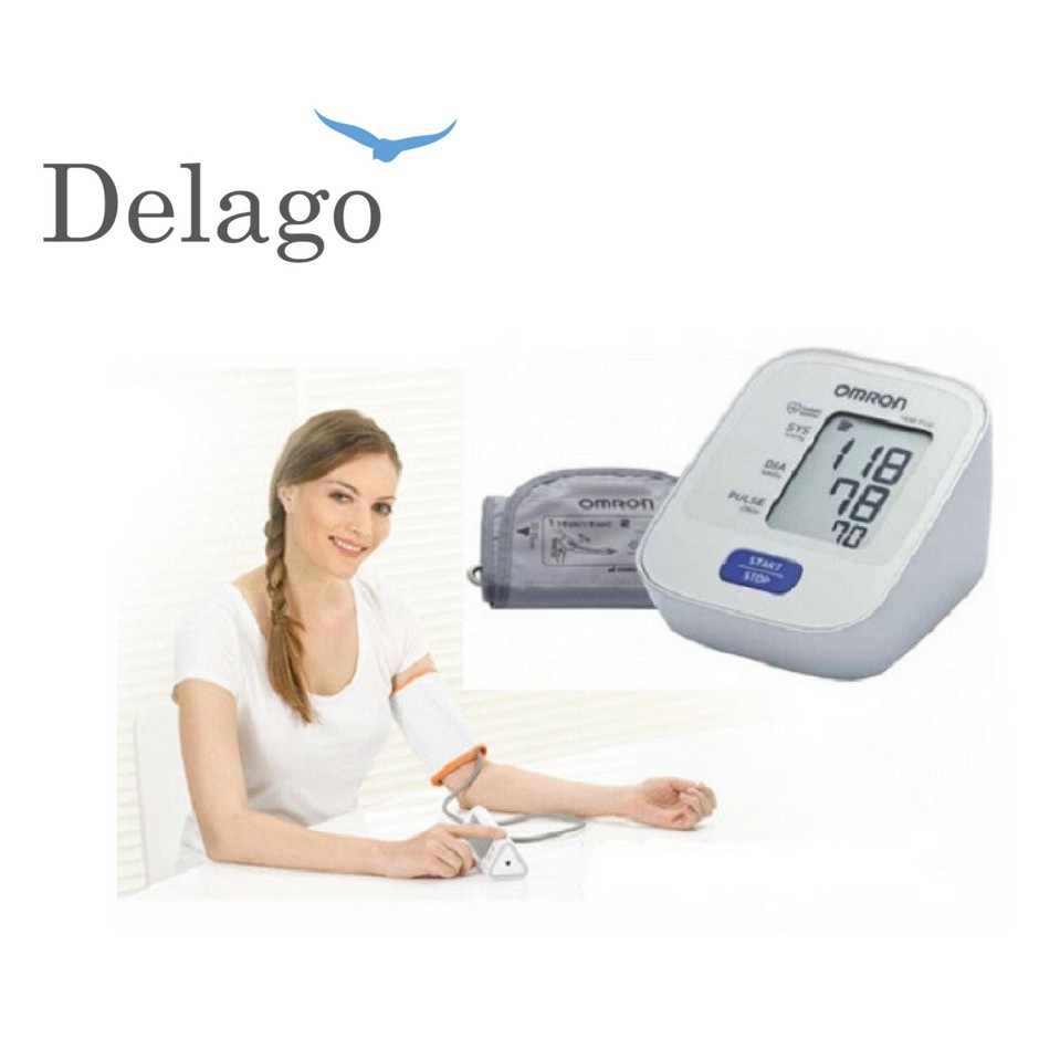 [Delago] Máy đo huyết áp Omron HEM7120 - Nhật Bản