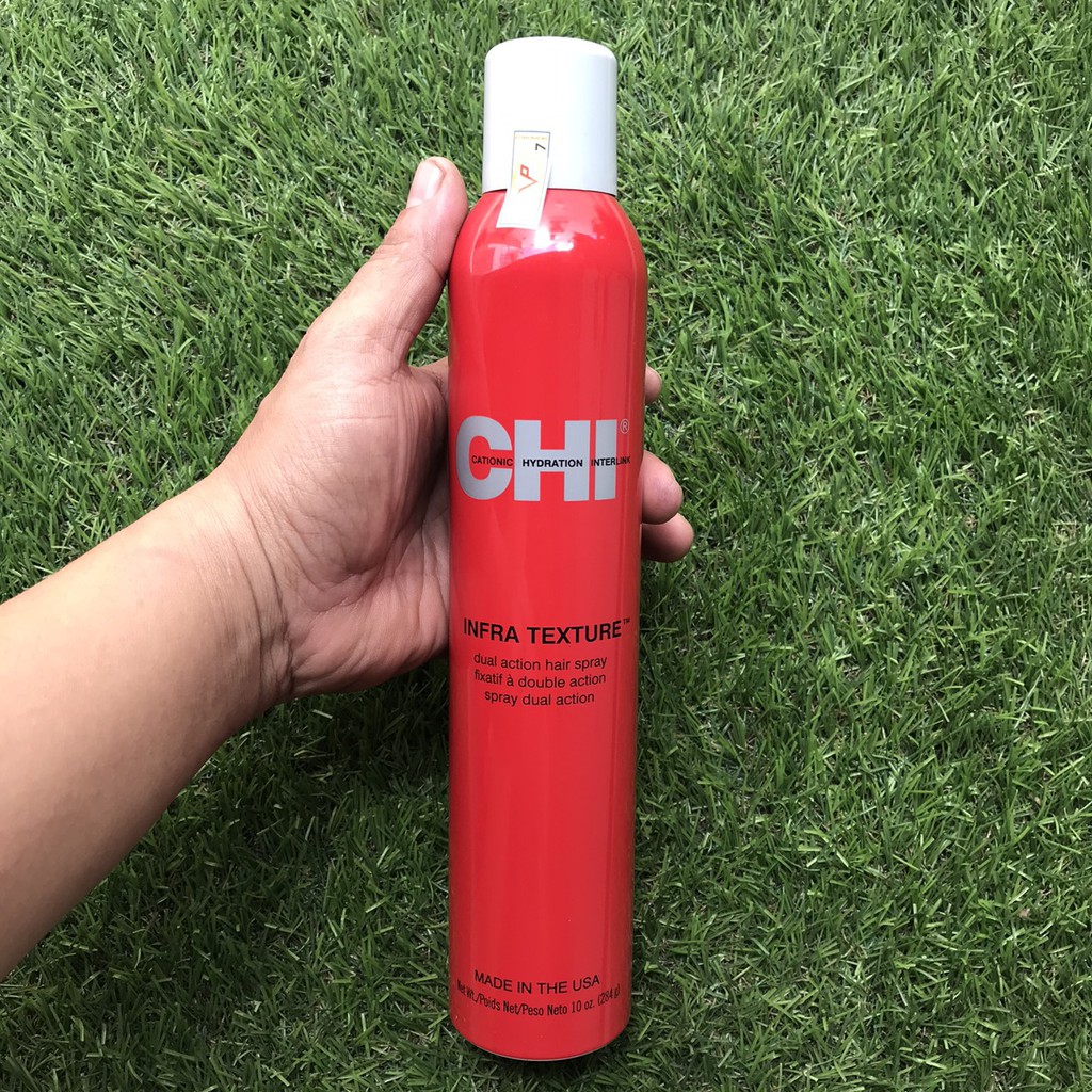 #CHI_USA_CHÍNH_HÃNG_100% Keo xịt tạo kiểu CHI Infra Texture Dual Action Hair Spray 284g