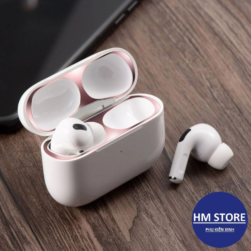 Dán chống bẩn Airpods 1 2 Pro chống bụi, chống xước