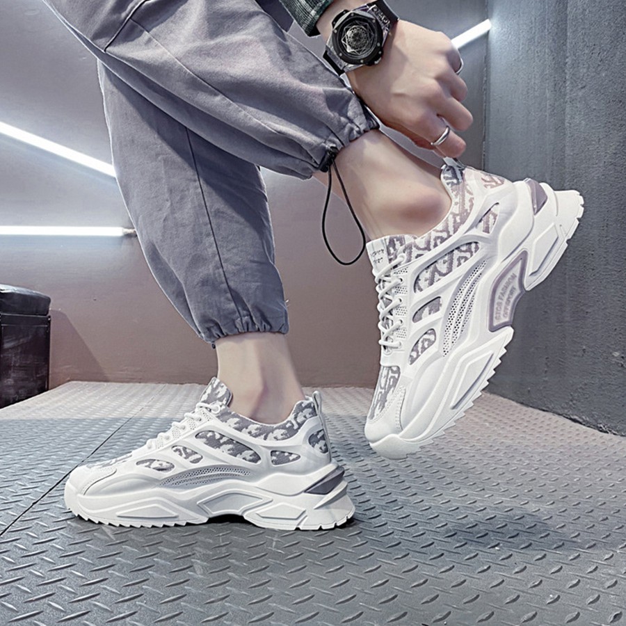 Giày Thể Thao Nam - Giày Nam Tăng Chiều Cao Sneakers Hot Trend 2021 GT02