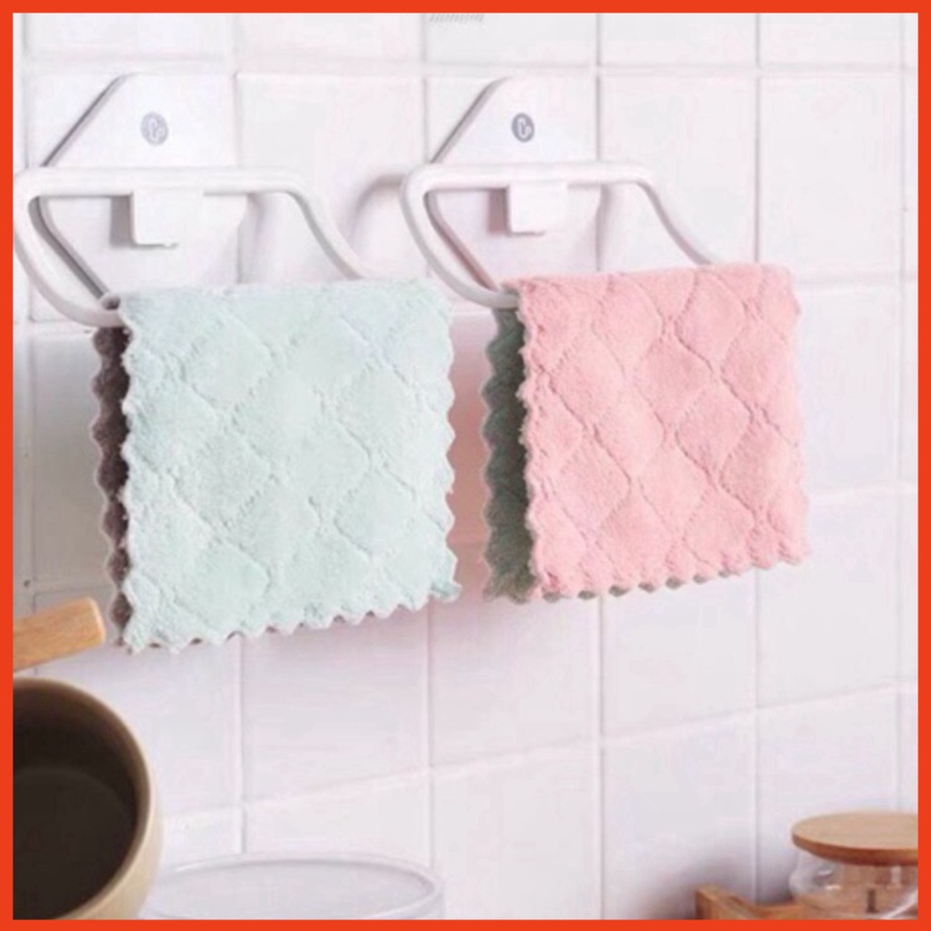 Set 10 Khăn lau 2 mặt đa năng mềm mịn xịn xò   MF039
