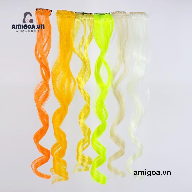 ✨✨Tóc giả xoăn dài có  tùy chọn thời trang kiểu Hàn cho nữ