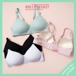 Áo lót nữ bra su đúc mát chống chảy xệ đệm mỏng không gọng dolly secret a09 - ảnh sản phẩm 1