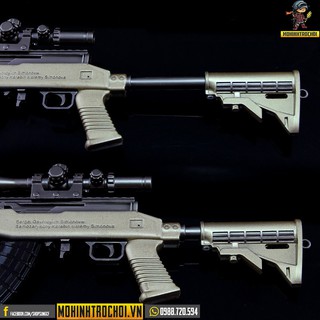 Mô Hình PUBG - Phụ Kiện PUBG - SKS 36cm (Nắp ráp)