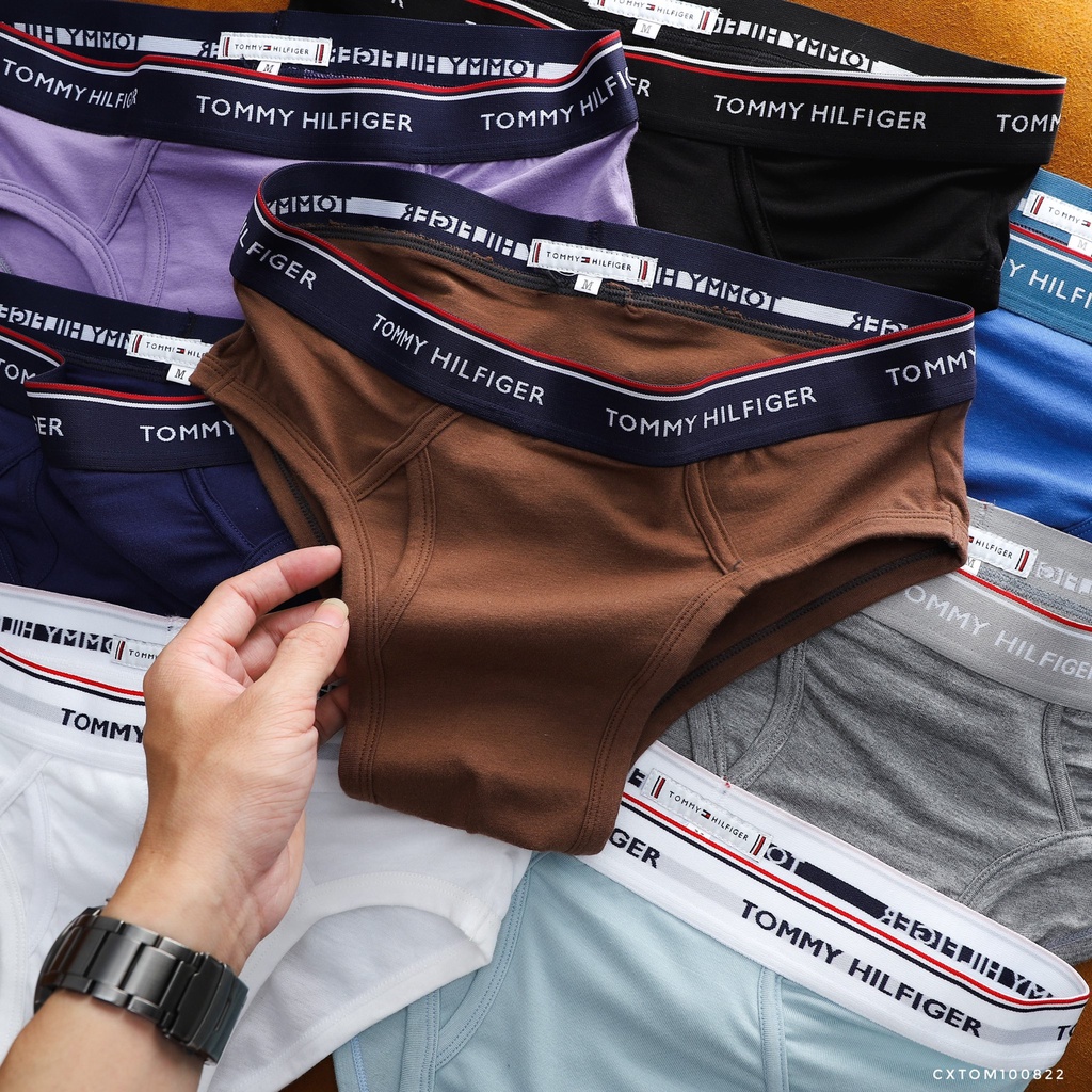 Quần lót tam giác, quần sịp nam chất cotton lạnh mềm mại, co giãn, thấm hút tốt TM958