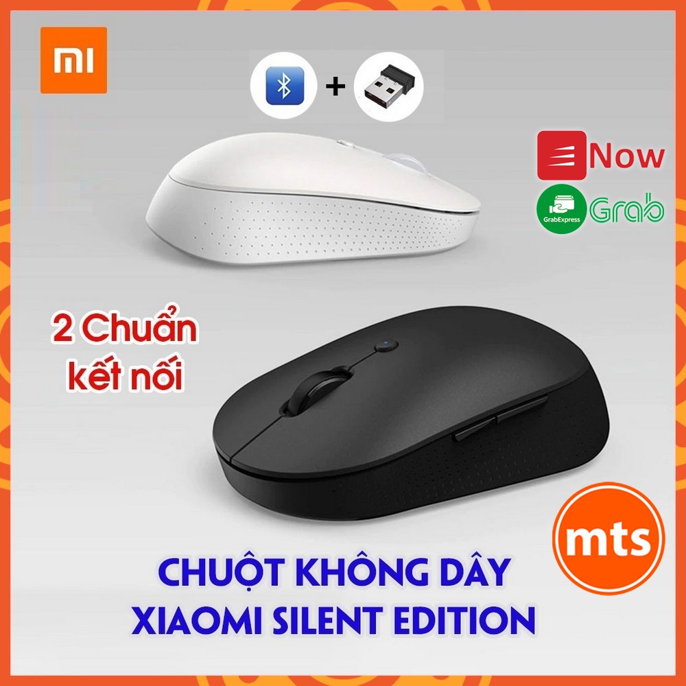 Chuột thông minh Xiaomi Silent Edition - Chuột Xiaomi Mi Dual Mode Wireless Mouse Silent Edition - Minh Tín Shop