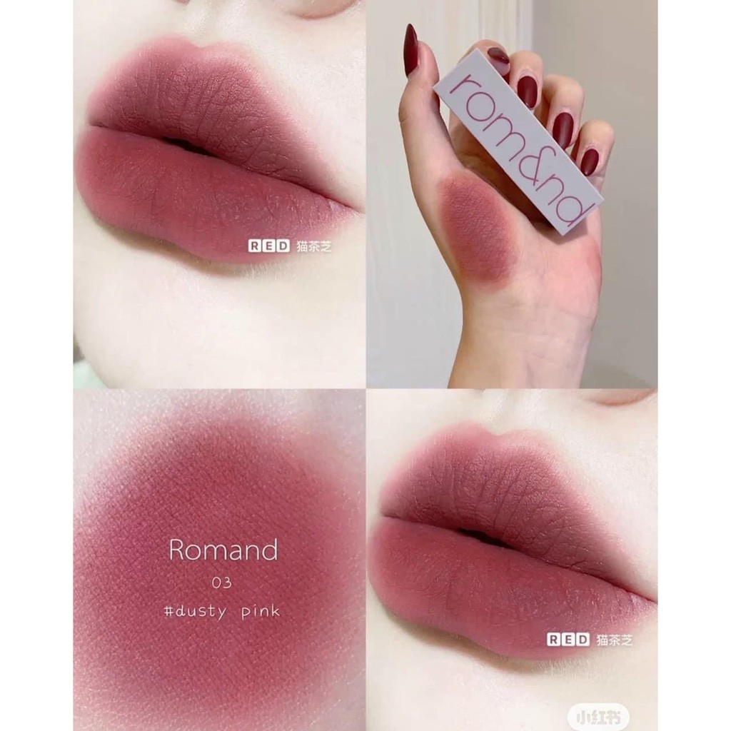SON ROMAND ZERO MATTE LIPSTICK #03_DUSTYPINK