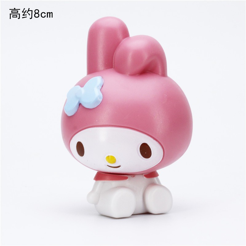 Phụ Kiện Trang Trí Bánh Kem Hình Mèo Hello Kitty Dễ Thương