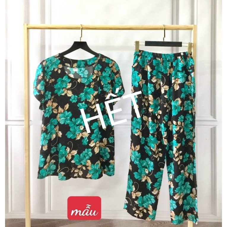 Bộ tole trung niên tay ngắn quần dài(link khách)