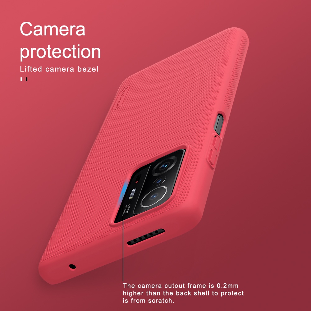 Ốp lưng Xiaomi Mi 11T Nillkin Frosted Shield PC Ốp lưng Cho Xiaomi Mi11T Pro