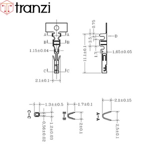 Lõi header 3.0mm MX3.0 5557 - túi 50 cái