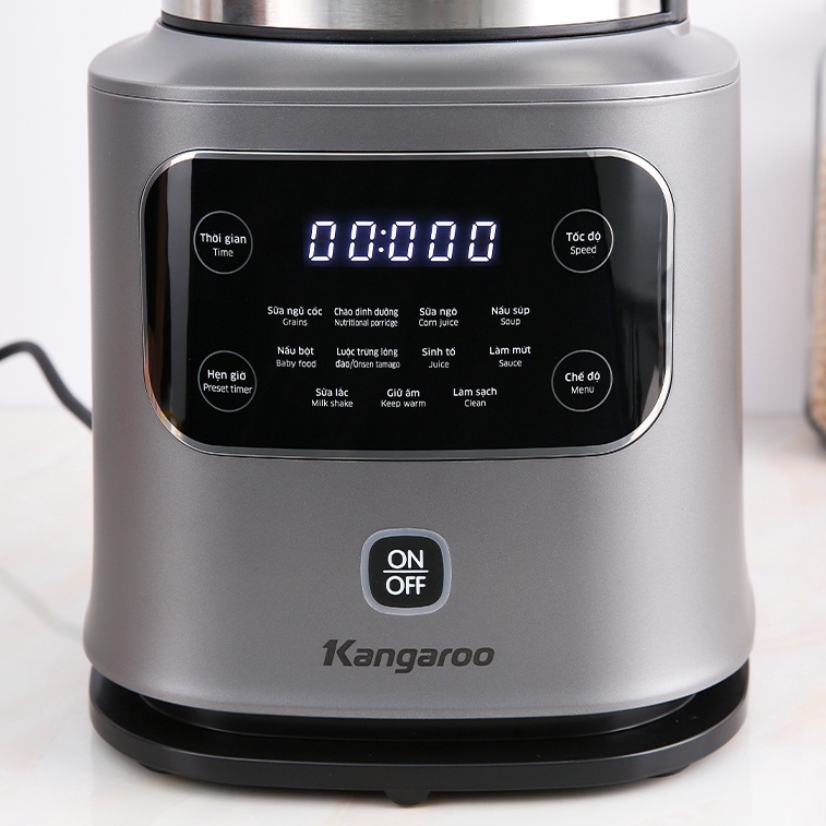 [Mã ELHA22 giảm 6% đơn 300K] Máy xay nấu đa năng Kangaroo KG175HB1 1.75 lít 900W - Chính hãng BH 12 tháng