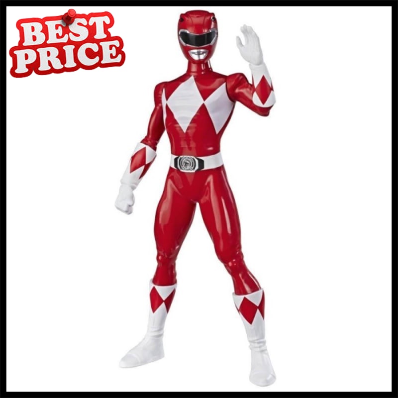 Mô hình nhân vật Power Rangers Mighty Morphin Red Ranger kích thước 9 Inch