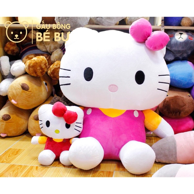 Gấu bông Mèo Hello Kitty Size 35cm - 50cm - 70cm
