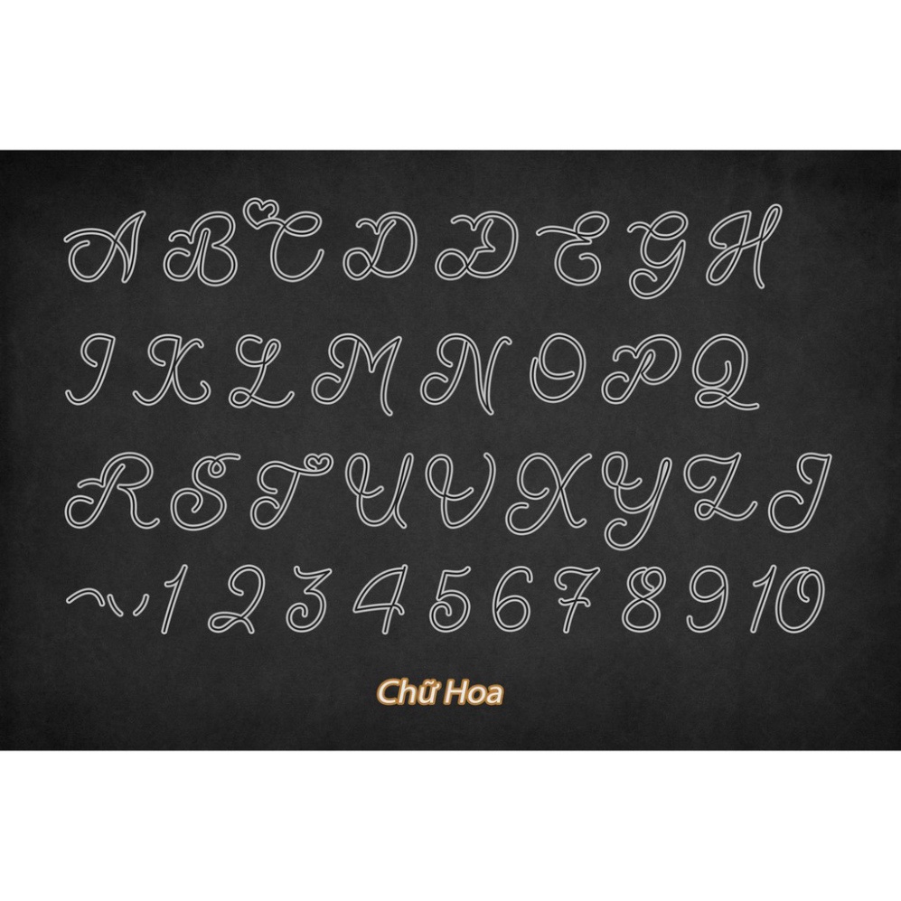 Đèn neon hình trái tim kèm theo tên, Thiết kế theo yêu cầu
