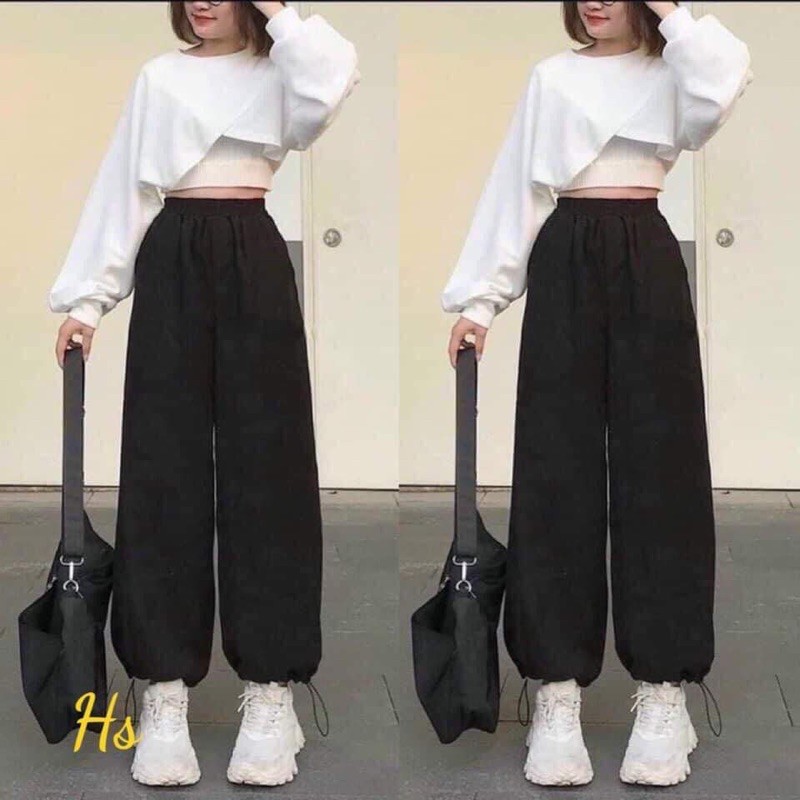 Sét 3 áo crt kèm quần jocger HS64