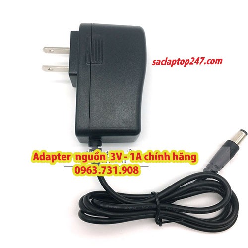 Adapter nguồn 3V 1A chính hãng