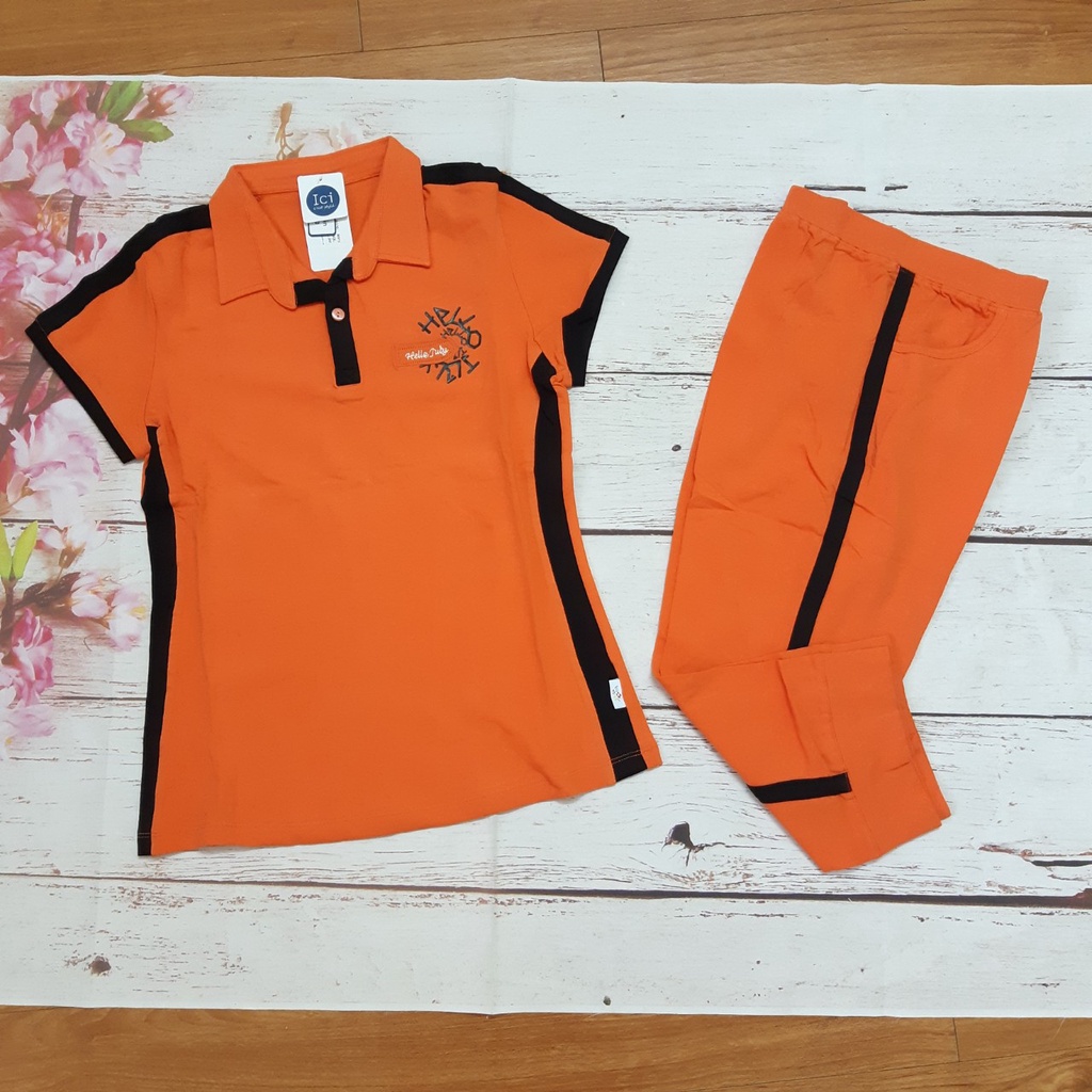 Xả Bộ mặc nhà xuân hè Gia Hồi mẫu Hello judy